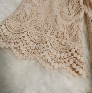 Divided Dresses - π 3/$35 Divided Cream Lace Mini Dress Divided Dresses - π 3/$35 Divided Cream Lace Mini Dress